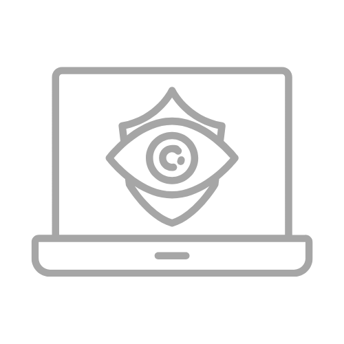 Eye icon symbolizing advanced cybersecurity solutions